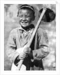 Uzbek schoolboy working on a farm by Anonymous