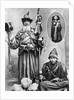Tibetan priests by Ewing Galloway