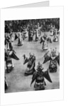 Masked dancers, Tibet by Ewing Galloway