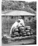 White-robed inhabitants of Korea by Wide World Photos