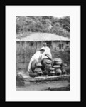 White-robed inhabitants of Korea by Wide World Photos
