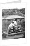White-robed inhabitants of Korea by Wide World Photos