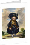 Queen Victoria (1819-1901) aged four years old by Eyre & Spottiswoode