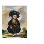 Queen Victoria (1819-1901) aged four years old by Eyre & Spottiswoode