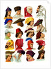 Men's hats of different classes of society by Thurwanger Freres