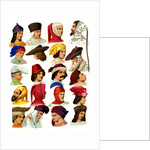 Men's hats of different classes of society by Thurwanger Freres