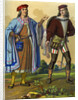 An English courtier of 1450 and an English gentleman of 1500 by Edward May
