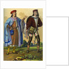An English courtier of 1450 and an English gentleman of 1500 by Edward May