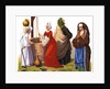 Women and a man from the 15th and 16th centuries by Thurwanger Freres