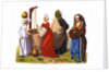 Women and a man from the 15th and 16th centuries by Thurwanger Freres