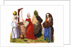 Women and a man from the 15th and 16th centuries by Thurwanger Freres