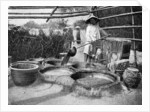 Clarifying sugar cane juce, Annam, Vietnam by Anonymous
