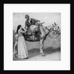 Gaucho sweethearts exchange mate cups, Argentina by Anonymous