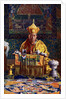 The Deb Raja, acting head of the Buddhist Church of Bhutan by John Claude White