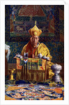 The Deb Raja, acting head of the Buddhist Church of Bhutan by John Claude White