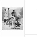 Broom vendor, Rio de Janeiro, Brazil by Anonymous