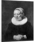 The wife of Nicolas Berghem by Anonymous
