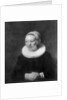 The wife of Nicolas Berghem by Anonymous