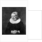 The wife of Nicolas Berghem by Anonymous