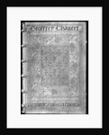 The Kelmscott Chaucer, with a special binding by William Morris by Anonymous
