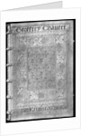 The Kelmscott Chaucer, with a special binding by William Morris by Anonymous