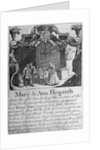 Advertisement for Mary and Ann Hogarth's draper's shop by Anonymous
