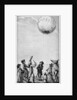 Ascension of a Montgolfier balloon by Anonymous
