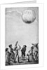 Ascension of a Montgolfier balloon by Anonymous