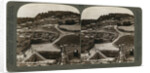 Ancient royal city of Samaria, where Philip preached Christ, looking west, Palestine by Underwood & Underwood