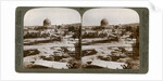 The 'Dome of the Rock', where the Temple Alter stood, Mount Moriah, Jerusalem, Palestine by Underwood & Underwood