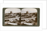 The 'Dome of the Rock', where the Temple Alter stood, Mount Moriah, Jerusalem, Palestine by Underwood & Underwood