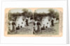 Baptising in the River Jordan, Palestine by Underwood & Underwood