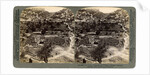 The valley of Kedron and the village of Siloam, outside the wall of Jerusalem, Palestine by Underwood & Underwood
