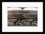 The plain of the River Jordan, as seen from the ruins of ancient Jericho, Palestine by Underwood & Underwood