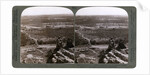 The plain of the River Jordan, as seen from the ruins of ancient Jericho, Palestine by Underwood & Underwood