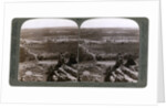 The plain of the River Jordan, as seen from the ruins of ancient Jericho, Palestine by Underwood & Underwood