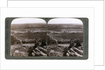 The plain of the River Jordan, as seen from the ruins of ancient Jericho, Palestine by Underwood & Underwood