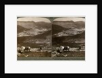 Shechem, south-west from Mount Ebal, Palestine by Underwood & Underwood