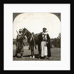 A sheikh and his bodyguard, Syria by Keystone View Company