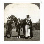 A sheikh and his bodyguard, Syria by Keystone View Company