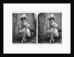 Portrait of a costumed woman by Aristophot