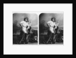 Portrait of a costumed woman by Aristophot