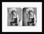 Portrait of a costumed woman by Aristophot