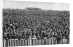 A Saturday winter football crowd, London by Anonymous