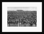 A Saturday winter football crowd, London by Anonymous
