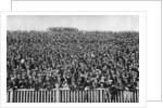 A Saturday winter football crowd, London by Anonymous