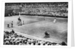 Suzanne Lenglen playing Miss McKane, Wimbledon, London by Anonymous