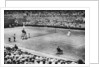 Suzanne Lenglen playing Miss McKane, Wimbledon, London by Anonymous