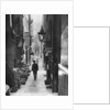 George Court (an alleyway leading to the Adelphi Theatre from the Strand), London by Whiffin