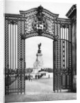 Wought-iron gates, Buckingham Palace, London by McLeish